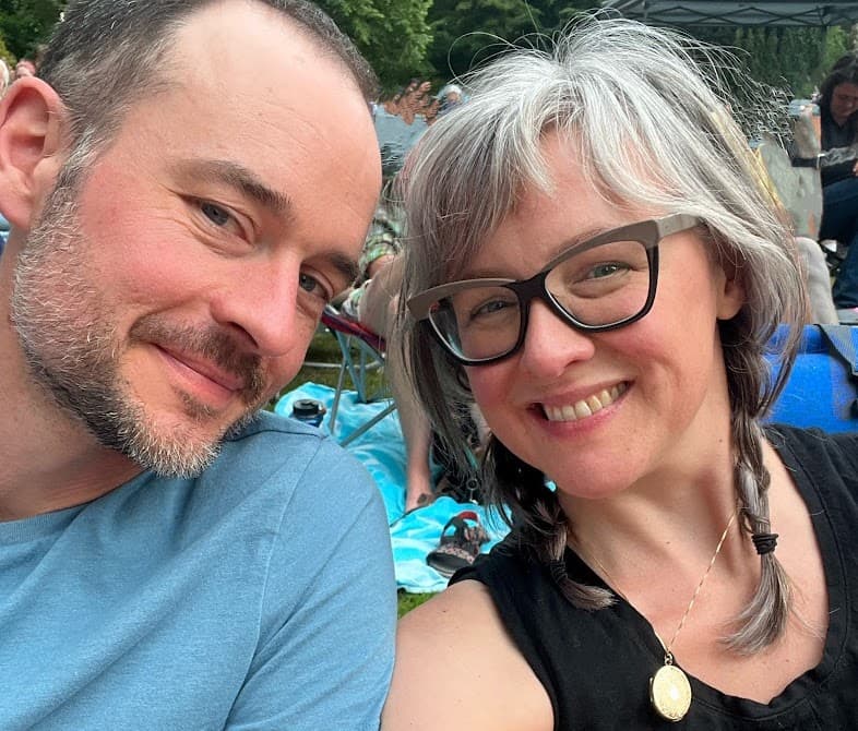 Jacob and Mariesa at the Whidbey Island Shakespeare Festival